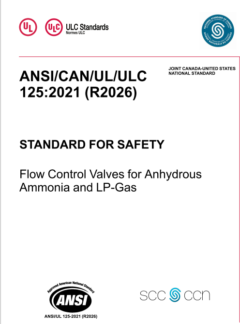 UL 125 PDF