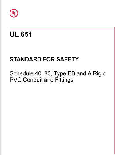UL 651 PDF UL 651 PDF