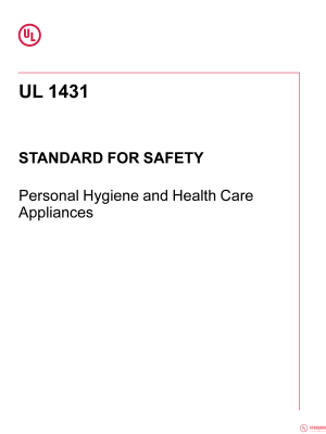 UL 1431 PDF