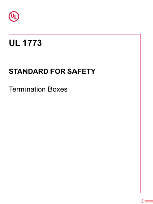 UL 1773 PDF
