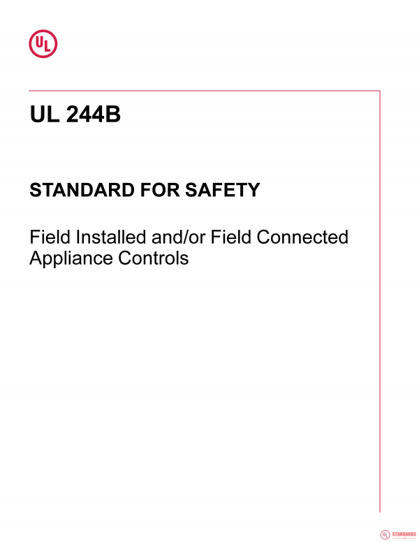 UL 244B PDF UL 244B PDF