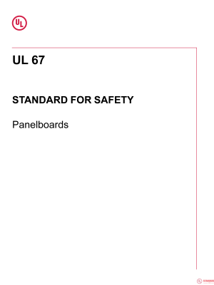 UL 67 PDF