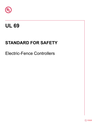UL 69 PDF