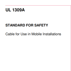 UL 1309A PDF