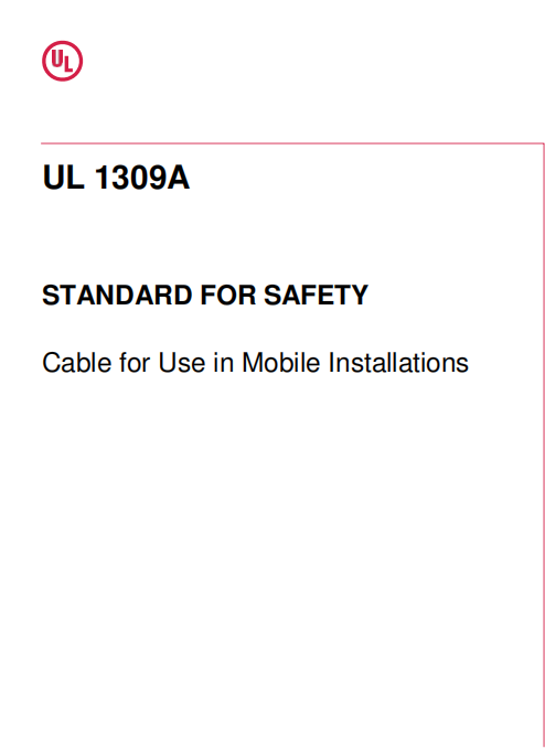 UL 1309A PDF